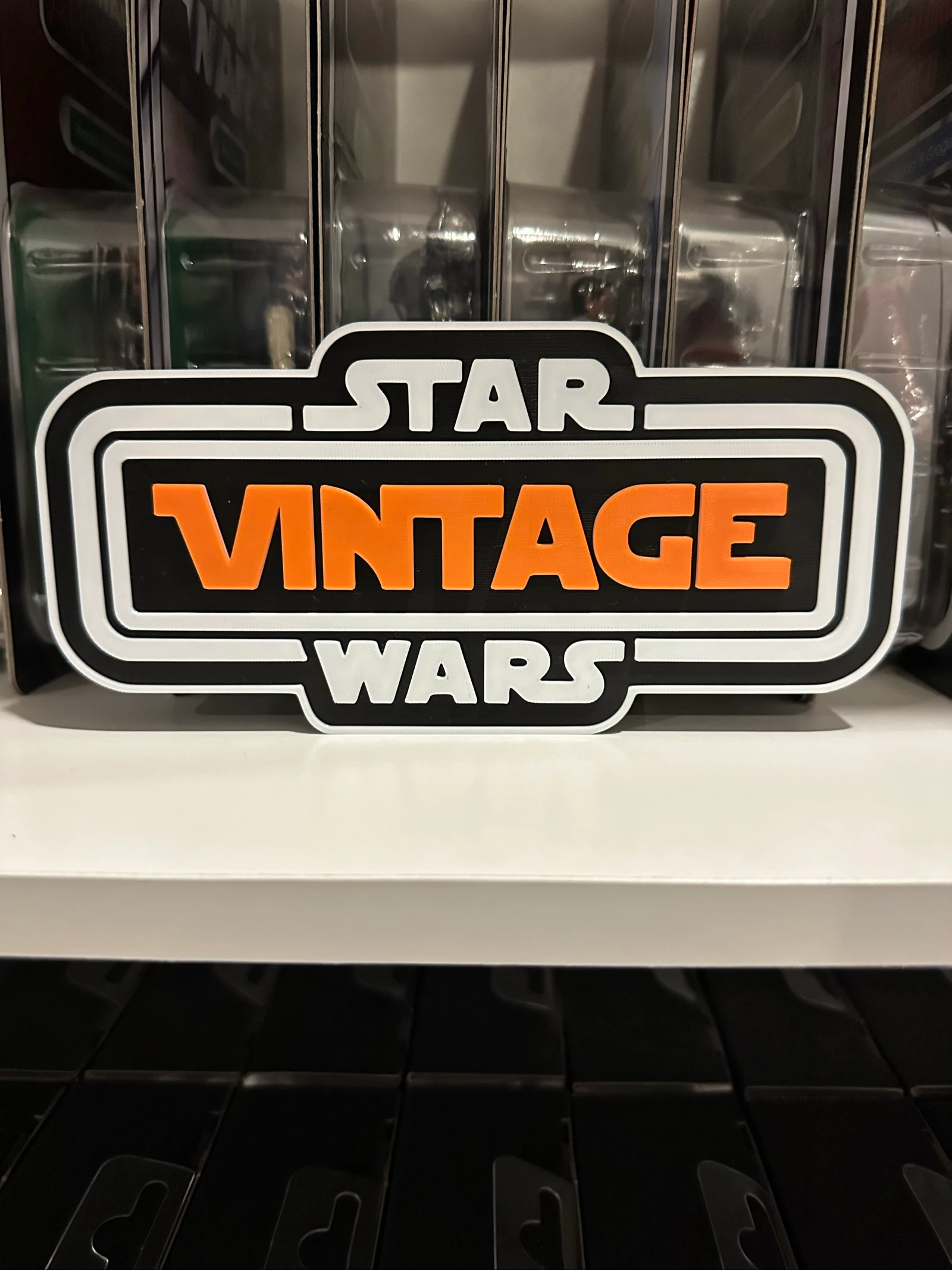 Star Wars Vintage 3D logo